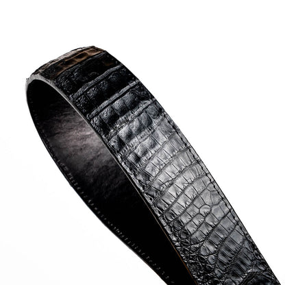 Marco Di Milano Iowa Black Leather Belted Loafer