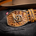 Marco Di Milano Iowa Belt Mustard Brown