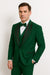 Hunter Green Italian Wool 3-Piece Modern Fit Tuxedo