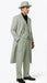 Men’s 1920s Beige Zoot Suit – Long Mafia Gangster Three-Piece Suit in Tan Khaki Color 40 inch Zuit Pachuco Suit