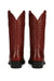 J Toe Cowboy Boots - J Toe Western Boots - Los Altos Boots - Mens Dress Cowboy Boot - Low Priced Burgundy Eel Cowboy Boots J-Toe- in  Burgundy