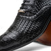 Marco Di Milano John Black: Luxury Leather Oxford Shoes