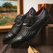 Marco Di Milano John Black: Luxury Leather Oxford Shoes