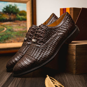 Marco_Di_Milano John Brown - Luxury Leather Loafers