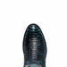 Marco Di Milano Kansas Black / Blue Python Round Toe Cowboy Boots