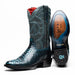 Marco Di Milano Kansas Black & Blue Leather Loafer