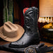 Marco Di Milano Kansas Black Luxury Leather Shoe