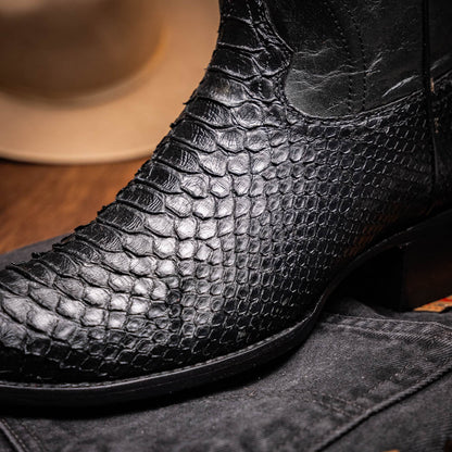 Marco_Di_Milano Kansas Black Luxury Leather Shoe