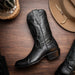 Marco Di Milano Kansas Black Luxury Leather Shoe