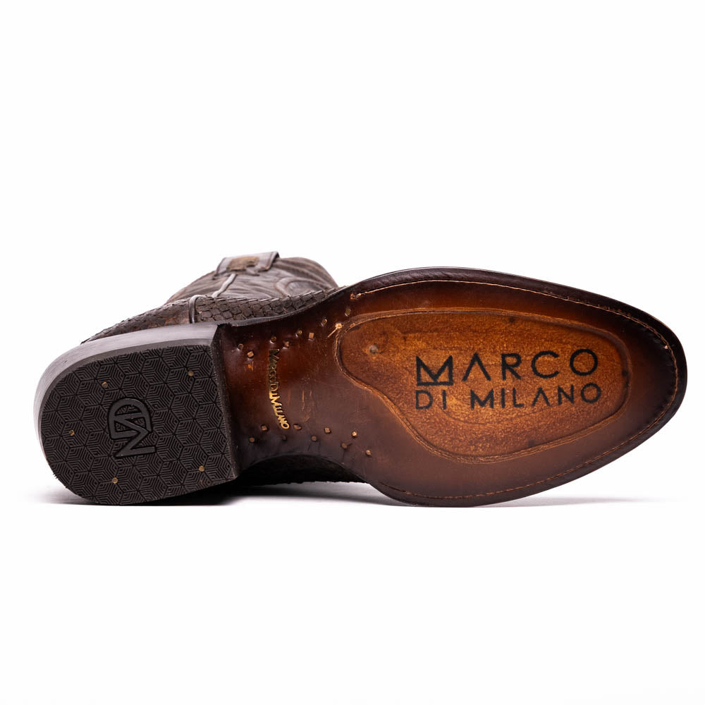 Marco Di Milano Kansas Brown Leather Loafers