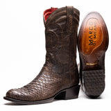 Marco Di Milano Kansas Brown Leather Loafers