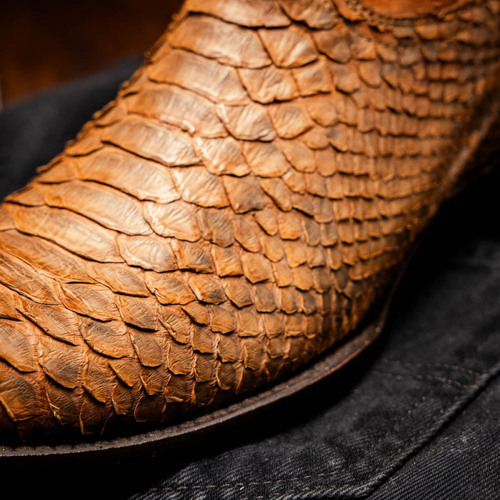 Marco Di Milano Kansas Cognac Leather Dress Shoe