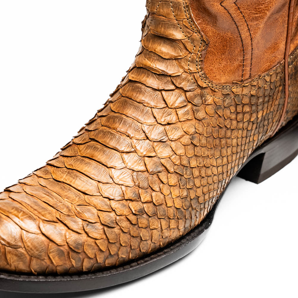 Marco Di Milano Kansas Cognac Leather Dress Shoe