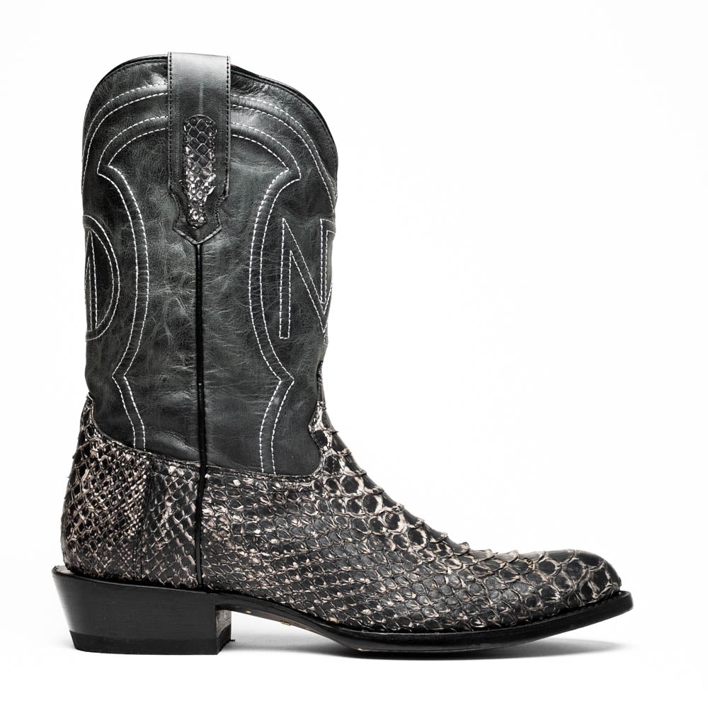 Marco Di Milano Kansas Stone White Round Toe Cowboy Boots - Image 6
