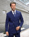 Statement Suit - Statement Italy Suit - Wool Suit - Statement Men's 2 Piece 100% Wool Fashion Suit - Pinstripe