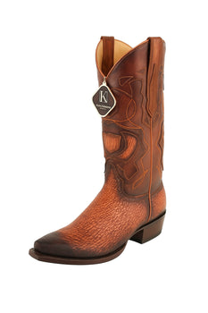 King Exotic Men's Shark Snip Toe Western Boots - Image 32