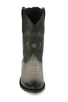King Exotic Men's Caiman Belly Snip Toe Boots - Image 31