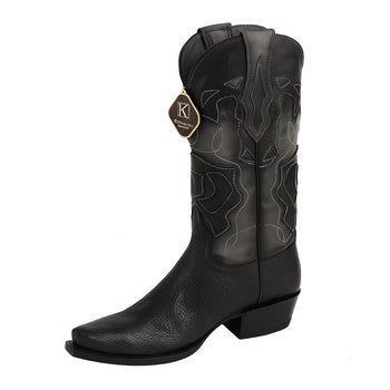 King Exotic Men's Shark Snip Toe Western Boots - Image 3