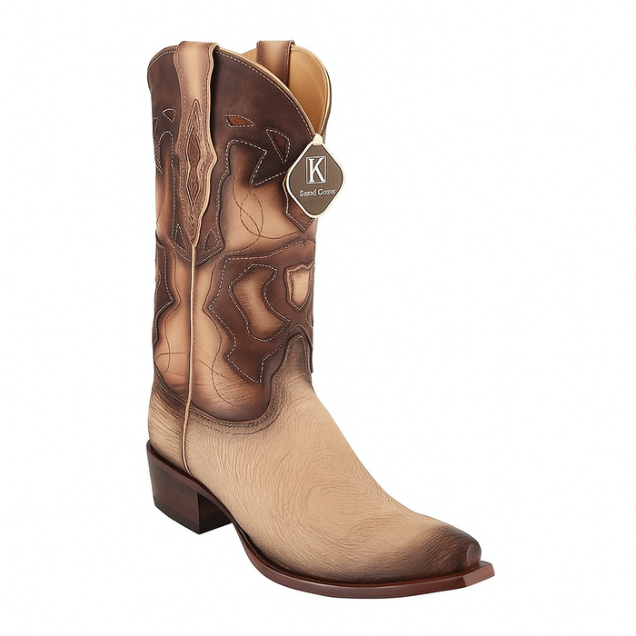 King Exotic Men's Shark Snip Toe Western Boots