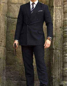 kingsman Double Breasted Blue suit