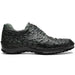 Marco Di Milano Kratos Men's Green Shoes Exotic Caiman Crocodile Sneakers