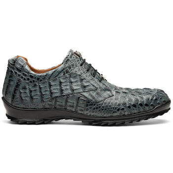 Marco Di Milano Kratos Gray Leather Luxury Shoe
