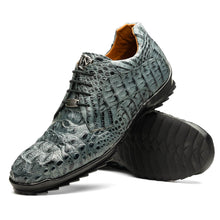 Marco Di Milano Kratos Gray Leather Luxury Shoe
