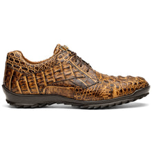 Marco Di Milano Kratos Men's Rustic Orix Shoes Exotic Caiman Crocodile Sneakers
