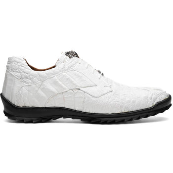 Marco Di Milano Kratos White Leather Loafers