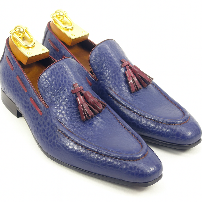 Carrucci Contrast Tassel Loafer - Navy/Red, Brown/White, and More