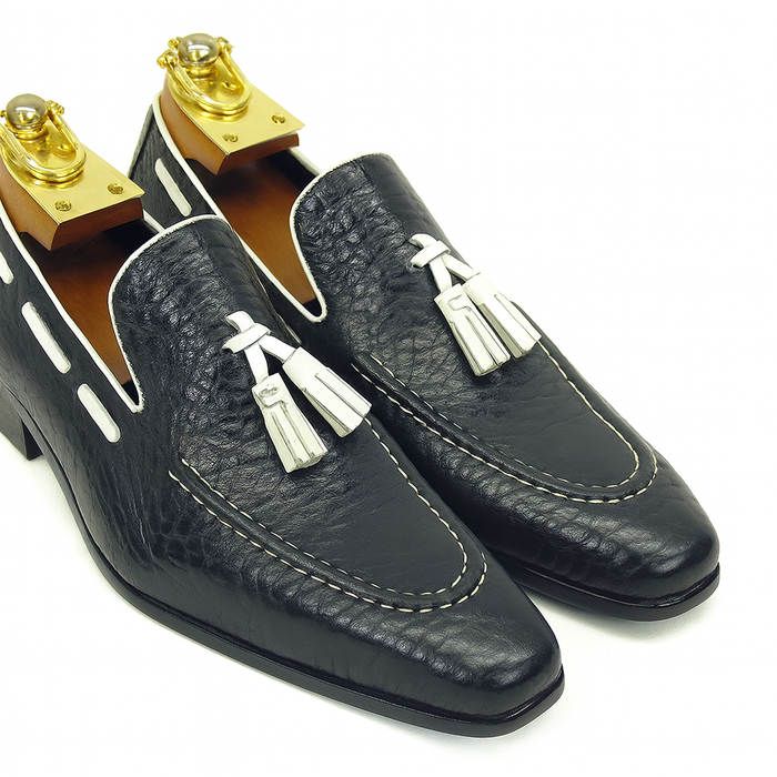 Carrucci Contrast Tassel Loafer - Navy/Red, Brown/White, and More