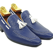 Carrucci Contrast Tassel Loafer - Navy/Red, Brown/White, and More