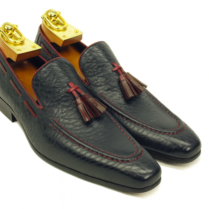Carrucci Contrast Tassel Loafer - Navy/Red, Brown/White, and More