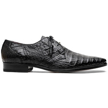 Marco Di Milano Lacio Black Caiman Crocodile Derby