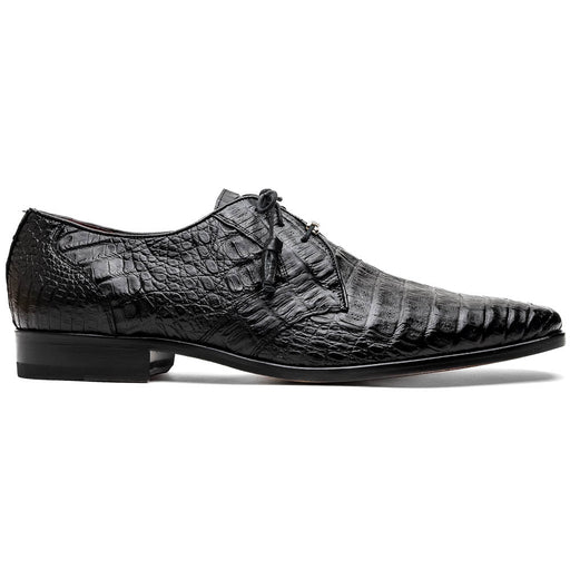 Marco Di Milano Lacio Black Caiman Crocodile Derby