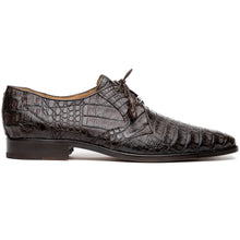 Marco Di Milano Lacio Brown Caiman Crocodile Derby