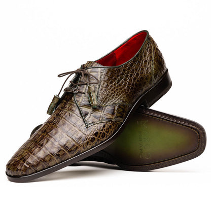 Marco Di Milano Lacio WoodGreen Leather Oxford
