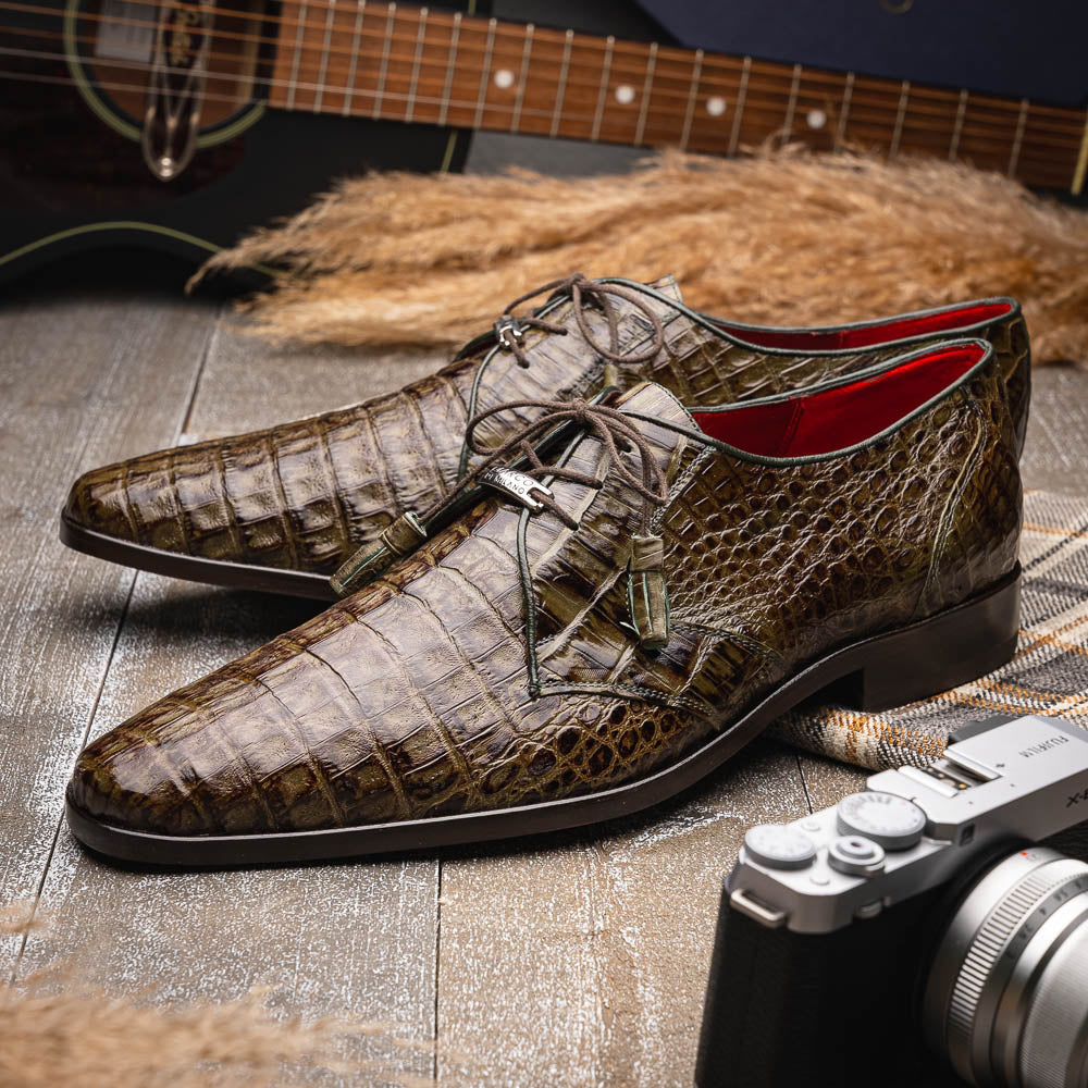 Marco Di Milano Lacio WoodGreen Leather Oxford
