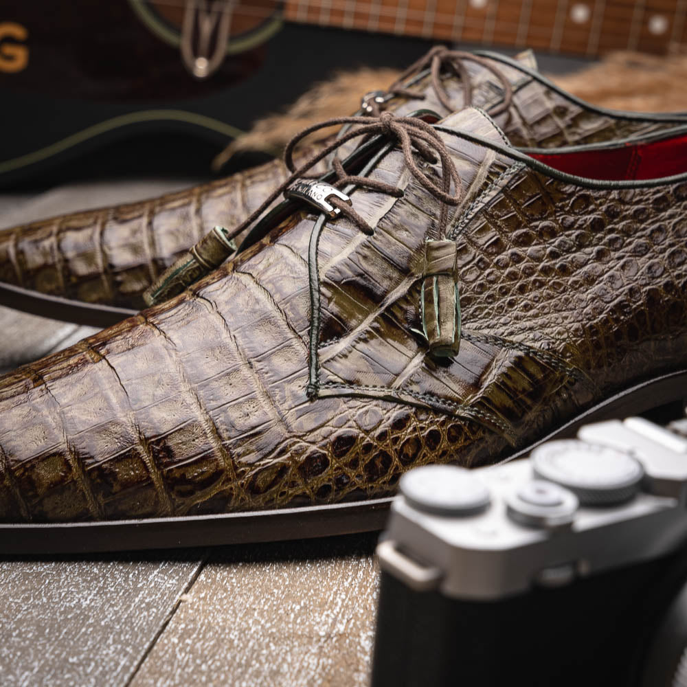 Marco Di Milano Lacio WoodGreen Leather Oxford