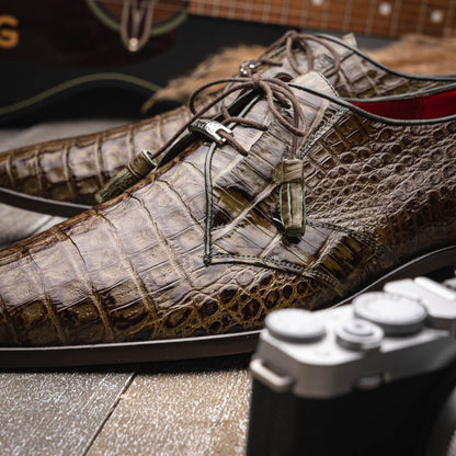 Marco Di Milano Lacio WoodGreen Leather Oxford