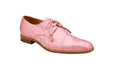 Belvedere Shoes Lago – Pink Crocodile Leather Loafers