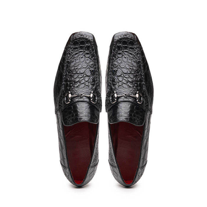 Marco Di Milano Caiman Bit Loafers Black