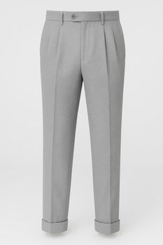Mens Pleated Dress Pants Chocolate Brown Wide Leg Slacks Pleated Baggy MensUSA Mens Pleated Dress Pants Chocolate Brown Wide Leg Slacks Pleated Baggy MensUSA