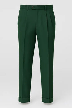 Mens Pleated Dress Pants Chocolate Brown Wide Leg Slacks Pleated Baggy MensUSA Mens Pleated Dress Pants Chocolate Brown Wide Leg Slacks Pleated Baggy MensUSA
