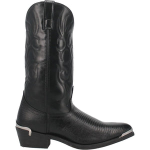 Laredo Men's Atlanta Lizard Print Leather J-Toe Boots