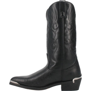 Laredo Men's Atlanta Lizard Print Leather J-Toe Boots