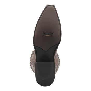 Laredo Women's Braylynn Snip Toe Leather Boots - Brown 52410 - Image 8
