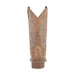 Laredo Women's Cheyenne Broad Square Toe Leather Boots - Tan 5717