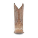 Laredo Women's Cheyenne Broad Square Toe Leather Boots - Tan 5717