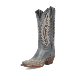 Laredo Women's Emmylee Snip Toe Leather Boots - Blue 52207